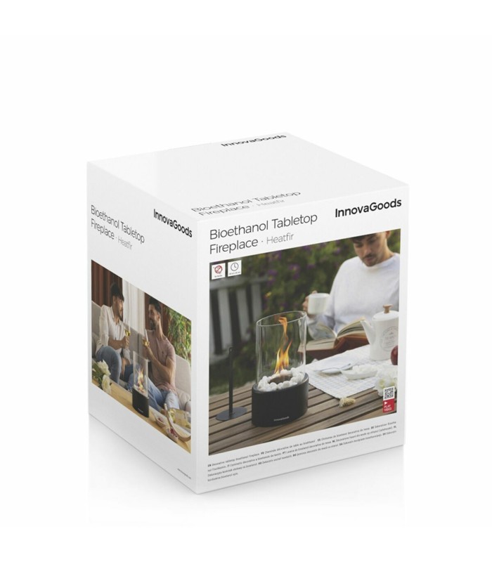 Cheminée Décorative de table 🔥 | bioéthanol noir