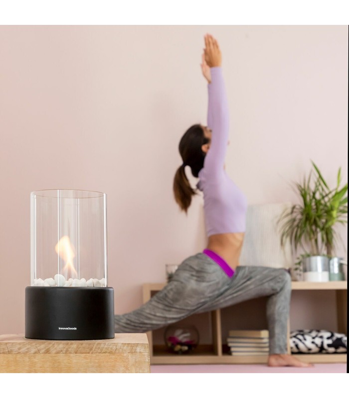 Cheminée Décorative de table 🔥 | bioéthanol noir