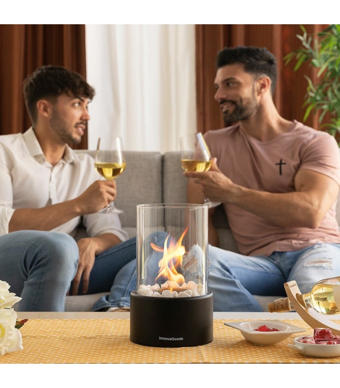 Cheminée Décorative de table 🔥 | bioéthanol noir