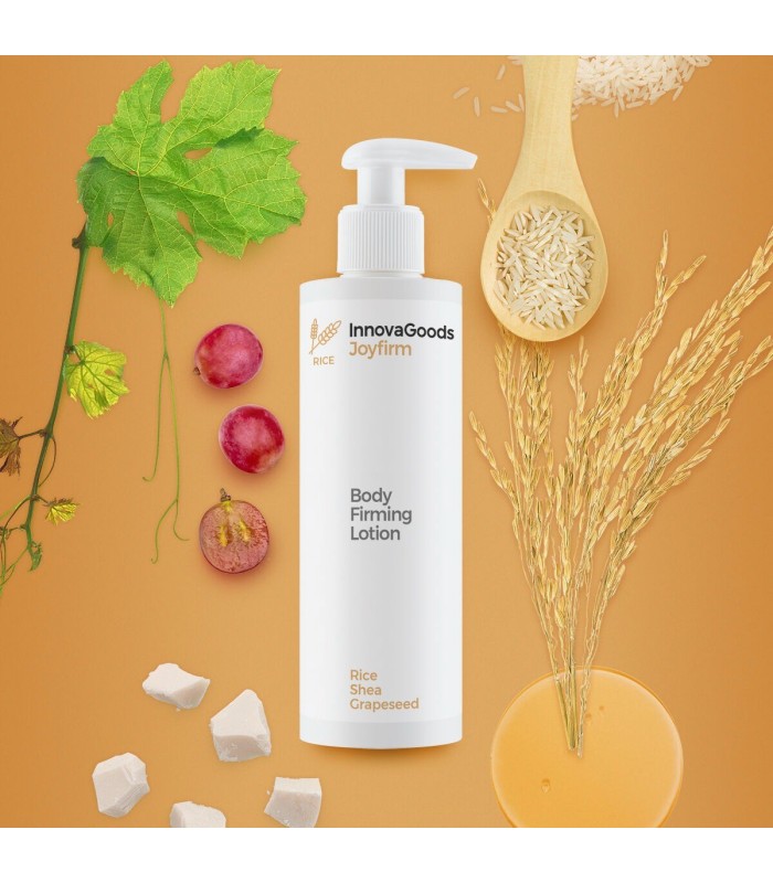 Réflexion durant une seconde Joyfirm Rice – lotion corporelle raffermissante InnovaGoods