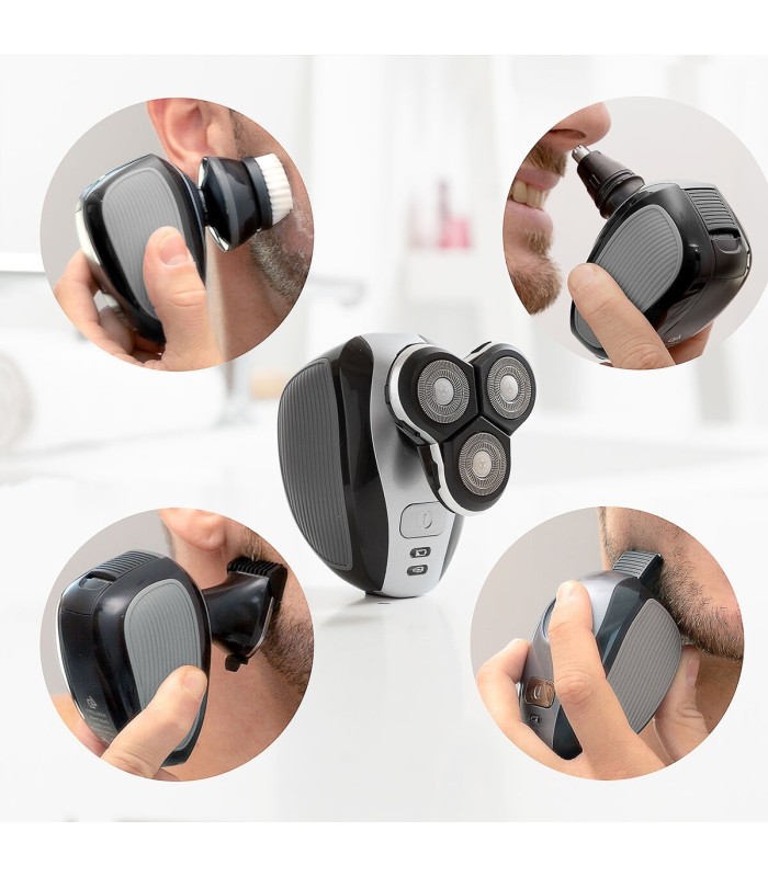 Rasoir rechargeable ergonomique 🪒 | Shavestyler 5-en-1 IPX7