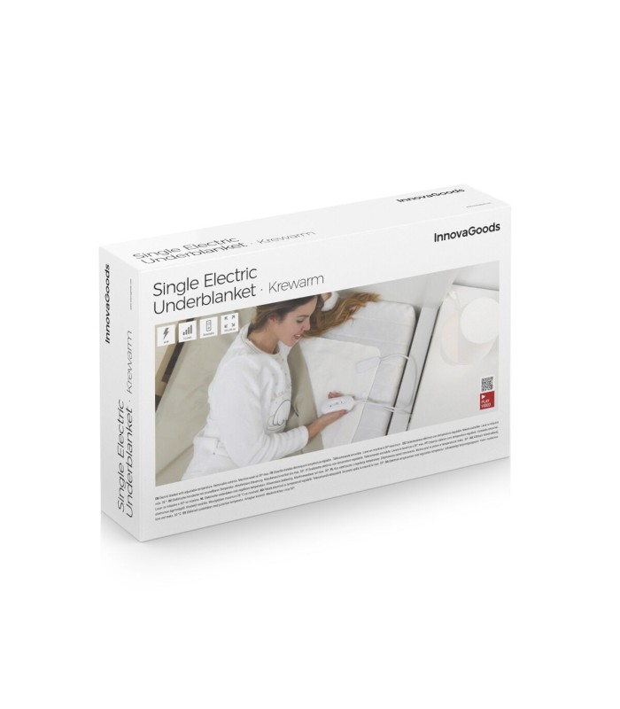 Surmatelas chauffant électrique 🛏️ | anti-surchauffe 60 W