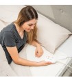 Surmatelas chauffant électrique Krewarm blanc – InnovaGoods, 60 W