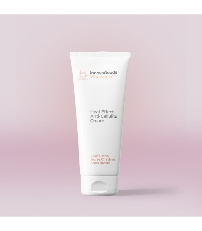Réflexion durant une seconde Vibewarm kombucha – crème anti-cellulite InnovaGoods 200 ml