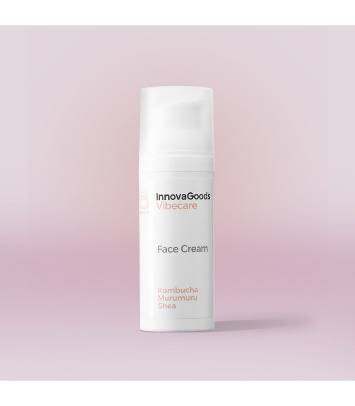 Réflexion durant quelques secondes Vibecare Kombucha – InnovaGoods, crème hydratante visage 50 ml