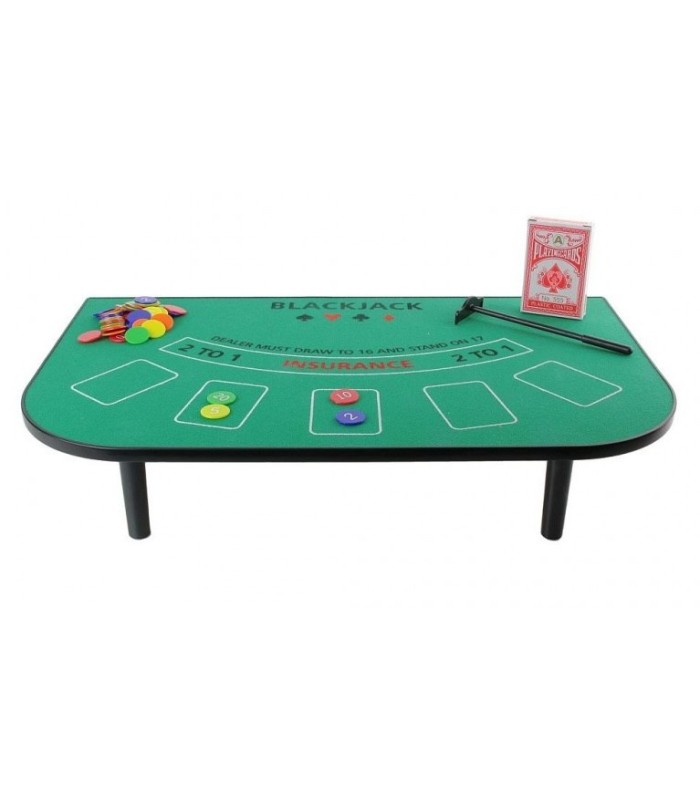 Réflexion durant une seconde Jeu de table blackjack – coffret complet avec cartes et jetons Chat vocal terminé