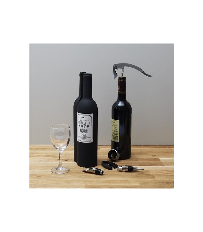 Réflexion durant quelques secondes Coffret vin 5 accessoires – set de dégustation et service Chat vocal terminé