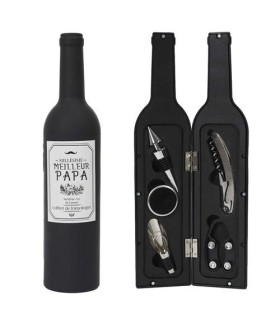 Coffret vin 5 accessoires – Millésime Meilleur PAPA