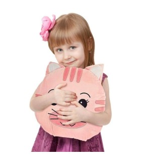 Couverture convertible chat Rose 🐱 | douce et rassurante enfant