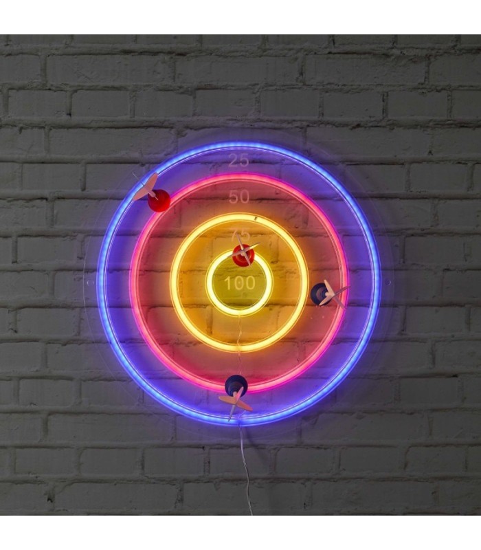 LAMPE LED EFFET NEON CIBLE USB