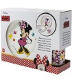 Coffret déjeuner céramique Minnie 🥣 Set 3 pièces Disney