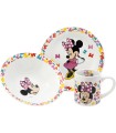COFFRET DEJEUNER CERAMIQUE MINNIE 3 PIECES