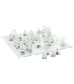 JEU D ECHECS VERRE 25X25 CM