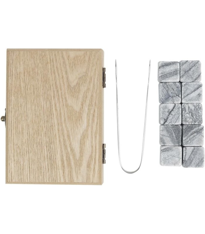 Coffret pierres à whisky 🥃 | pince incluse