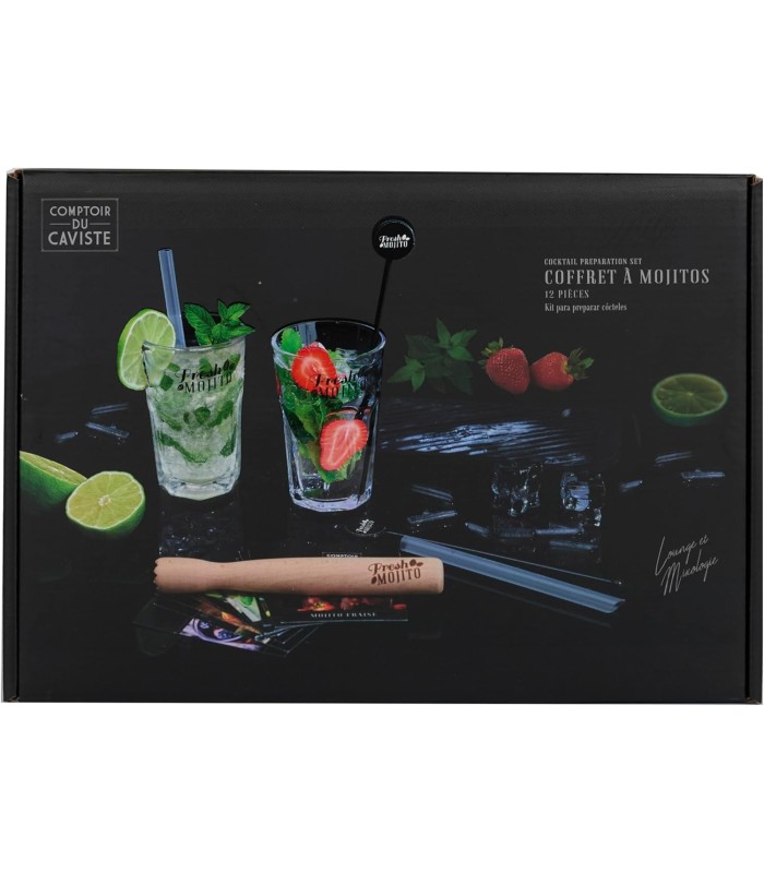 COFFRET MOJITO COMPLET AVEC RECETTES