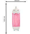 Réflexion durant une seconde Sac de couchage convertible licorne – 130 x 50 cm enfant