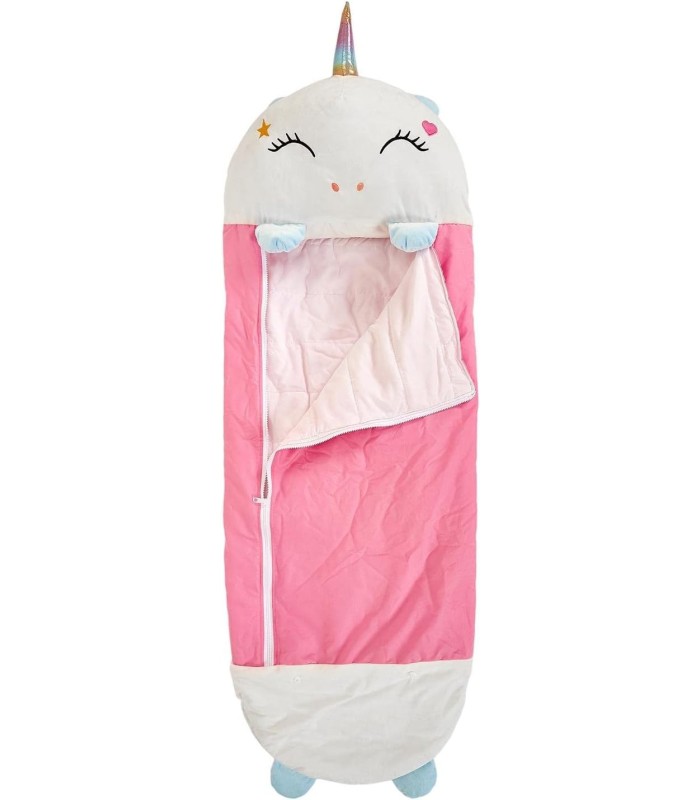 Réflexion durant une seconde Sac de couchage convertible licorne – 130 x 50 cm enfant