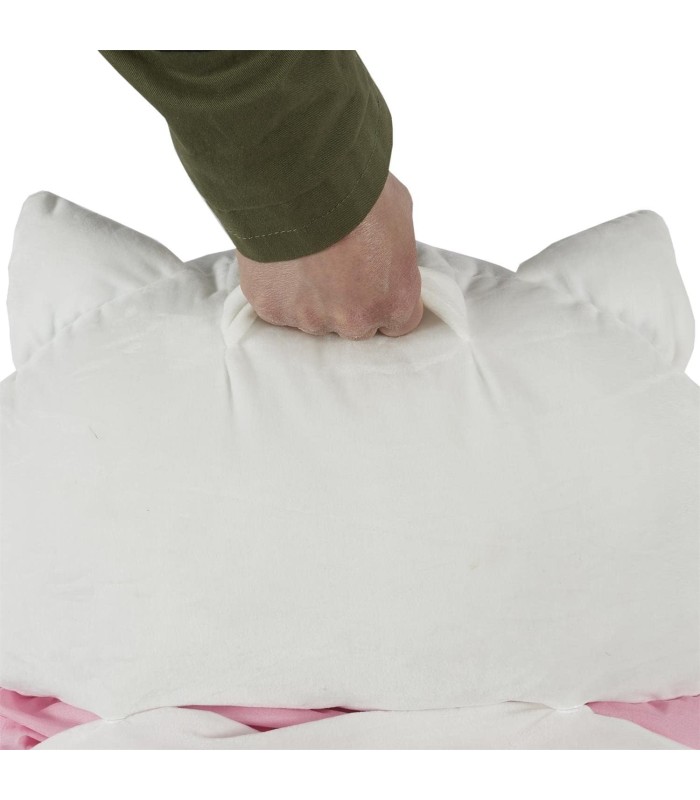 Sac de couchage convertible licorne 🦄 130 x 50 cm | Oreiller Intégré