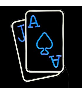 LAMPE CARTES EFFET NEON USB