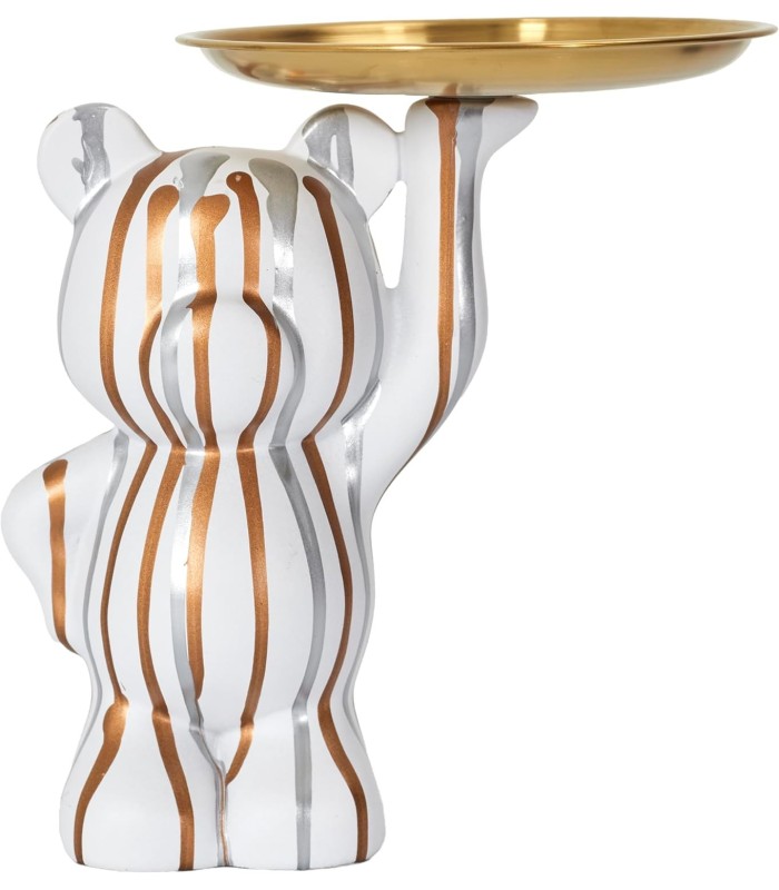 SCULTURE DECO BLANC VIDE POCHE