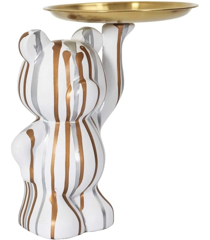 SCULTURE DECO BLANC VIDE POCHE