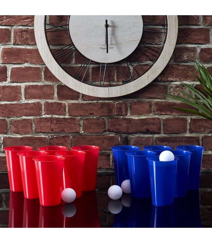Jeu à boire bière pong 🍺 | verres festifs, ambiance garantie