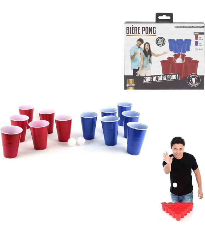 Jeu à boire bière pong 🍺 | verres festifs, ambiance garantie