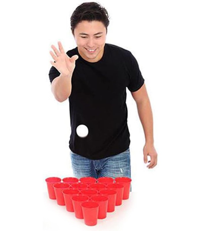 Jeu à boire bière pong 🍺 | verres festifs, ambiance garantie
