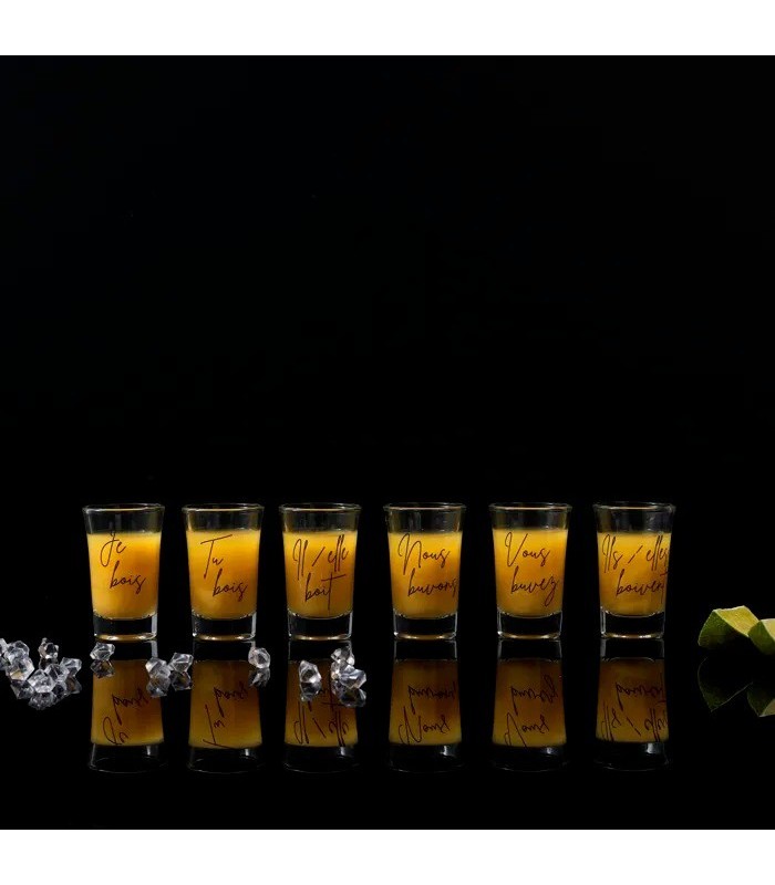 Coffret 6 verres à shot 🥃 - le choix chic des apéros réussis