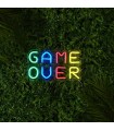 Lampe LED Neon Game Over USB - Design Rétro Jeux Vidéo 30 cm