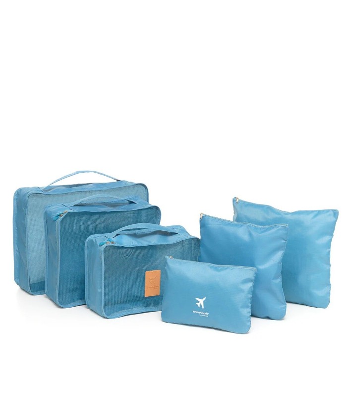Ensemble de sacs de rangement pour bagage Luggan InnovaGoods 6 Pièces