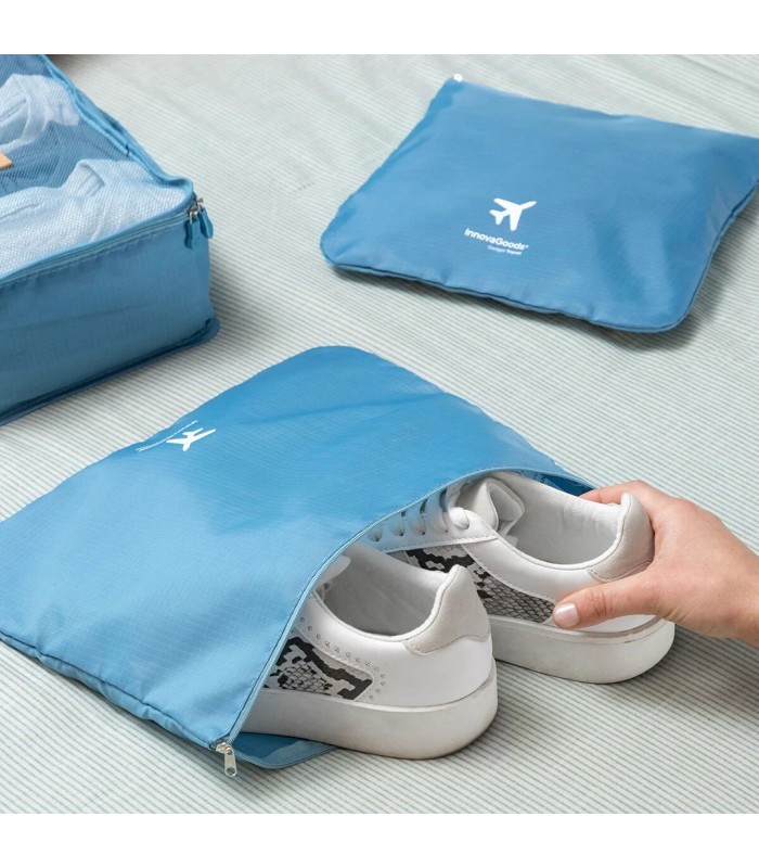 Ensemble de sacs de rangement pour bagage Luggan InnovaGoods 6 Pièces