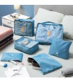 Organisateur de valise 6 pièces ✈️🧳 | Sacs de rangement bagage gain de place