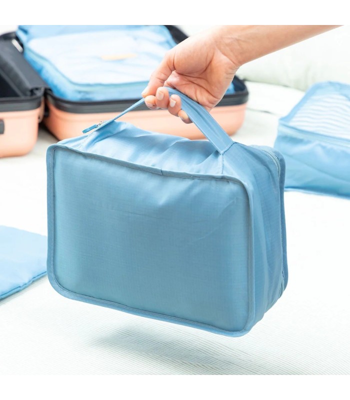 Organisateur de valise 6 pièces ✈️🧳 | Sacs de rangement bagage gain de place