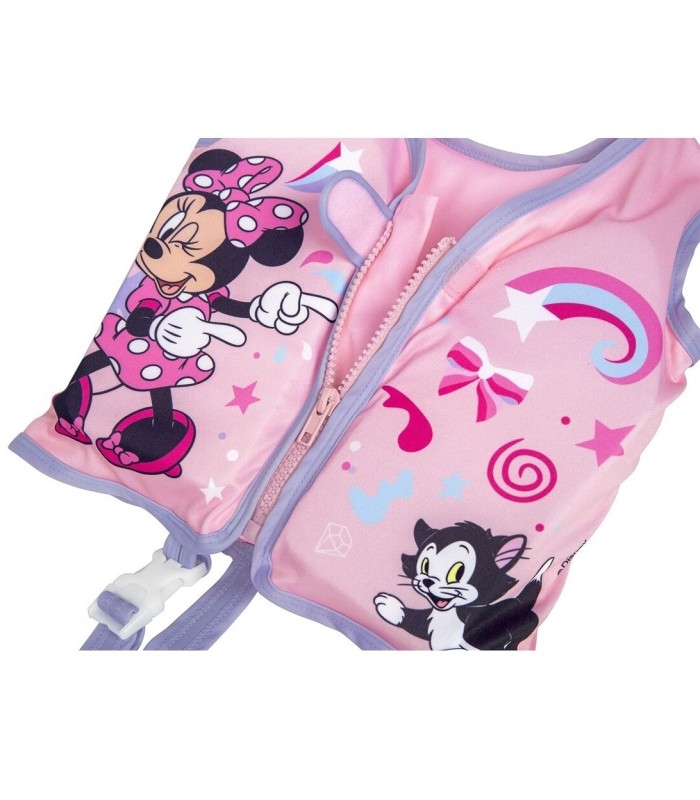 Bestway Gilet Disney Minnie UPF 50+ 51 cm +1 à 3 Ans Piscine et Plage 09104