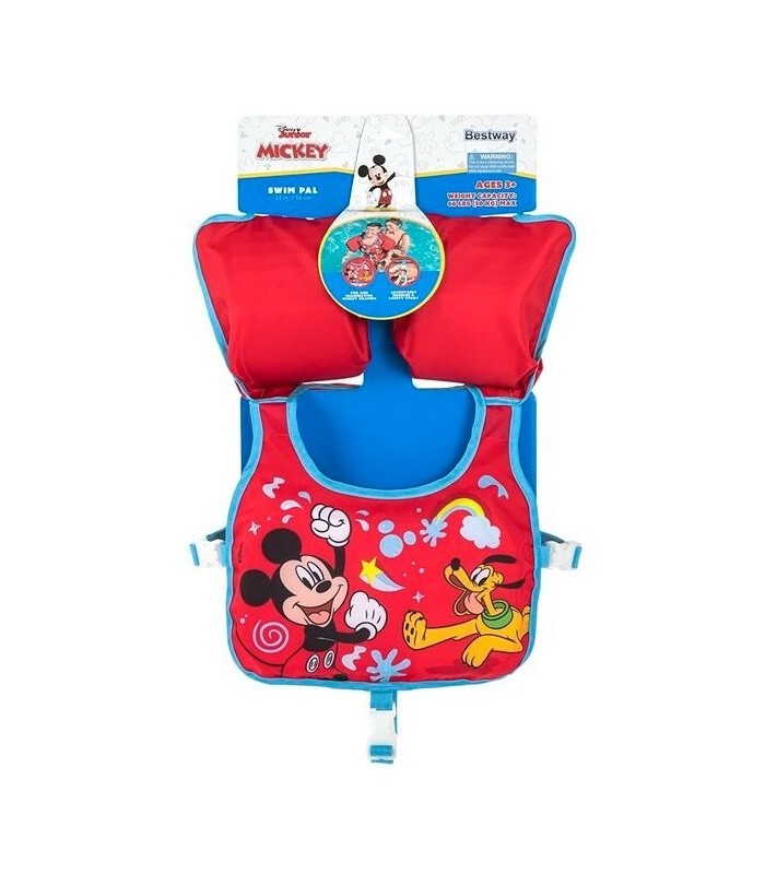 Gilet de Natation Mickey Enfant 3-6 ans 19-30 kg 56 cm