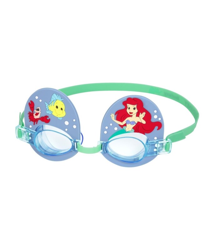 Bestway Lunettes de natation pour enfants avec sangle en silicone, sirène +3 ans Piscine et plage 09113