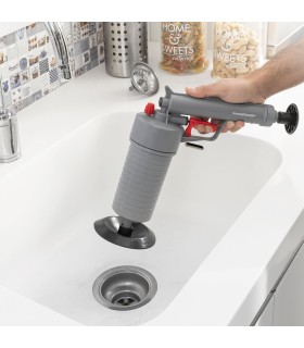 Pistolet Déboucheur à Air Comprimé Universel avec Adaptateurs KlinGun InnovaGoods