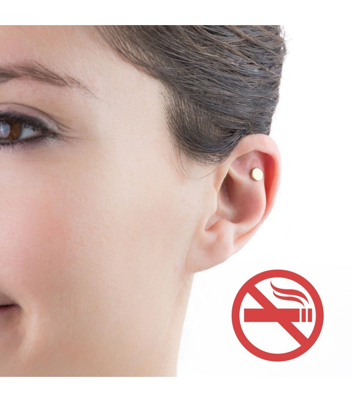 InnovaGoods Aimant anti-tabac – Acupression auriculaire