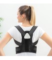 Correcteur de posture 🖤 | noir, réglable, unisexe - confort durable