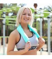 Serviette rafraîchissante sport 🧊 | effet glace durable