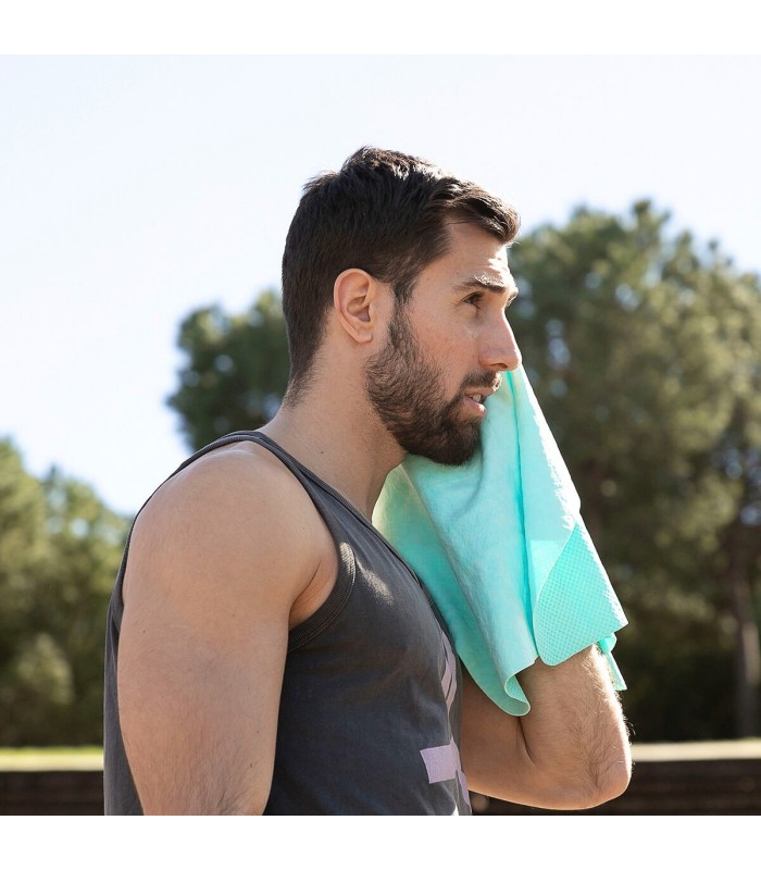 Serviette de Sport de Refroidissement Instantané Effet Glace InnovaGoods