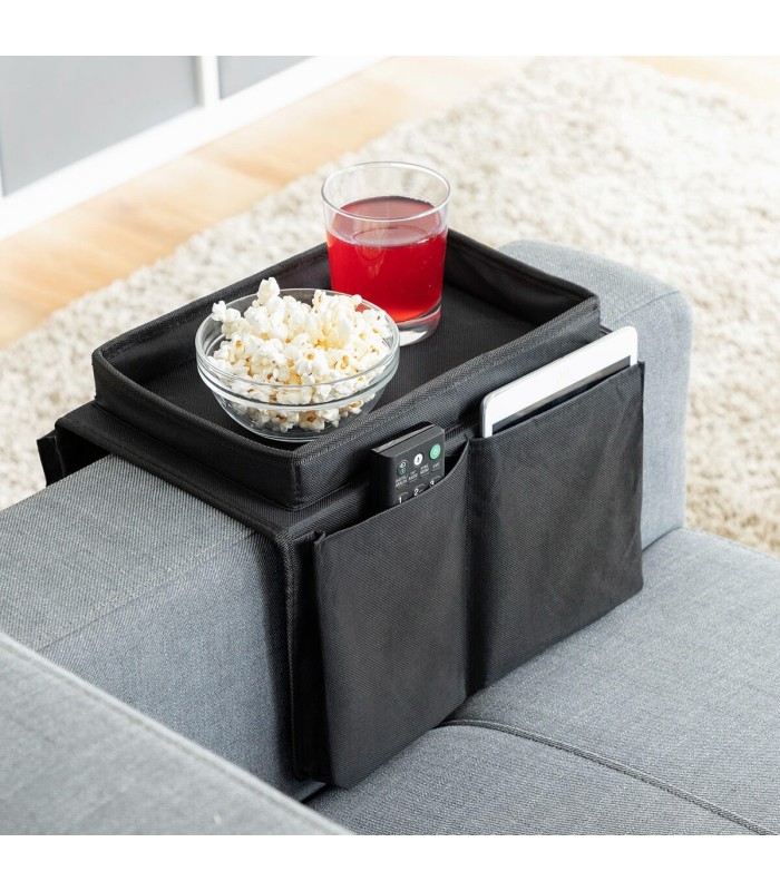 Plateau canapé télécommande 📺 | rangement malin durable