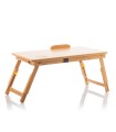 Table pliante d'appoint en bambou Lapwood InnovaGoods