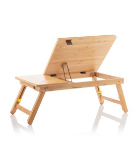 Table pliante d'appoint en bambou Lapwood InnovaGoods