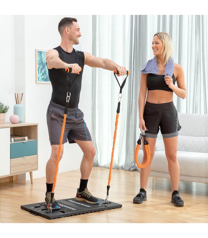 Système d'entrainement complet portatif avec guide d'exercices Gympak Max InnovaGoods