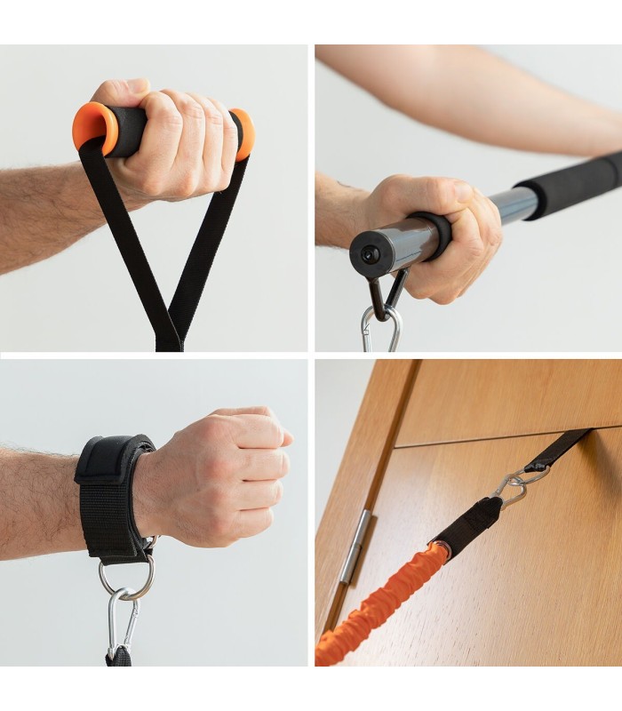 Système d'entrainement complet portatif avec guide d'exercices Gympak Max InnovaGoods