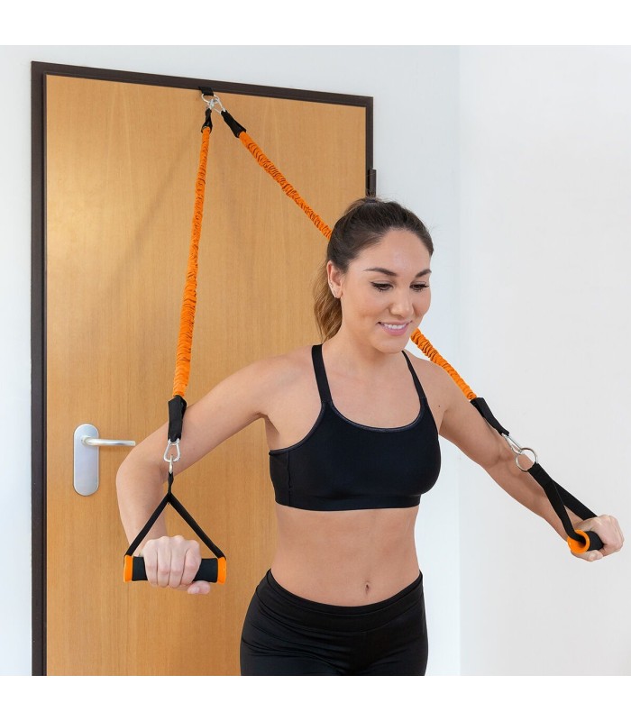 Système d'entrainement complet portatif avec guide d'exercices Gympak Max InnovaGoods