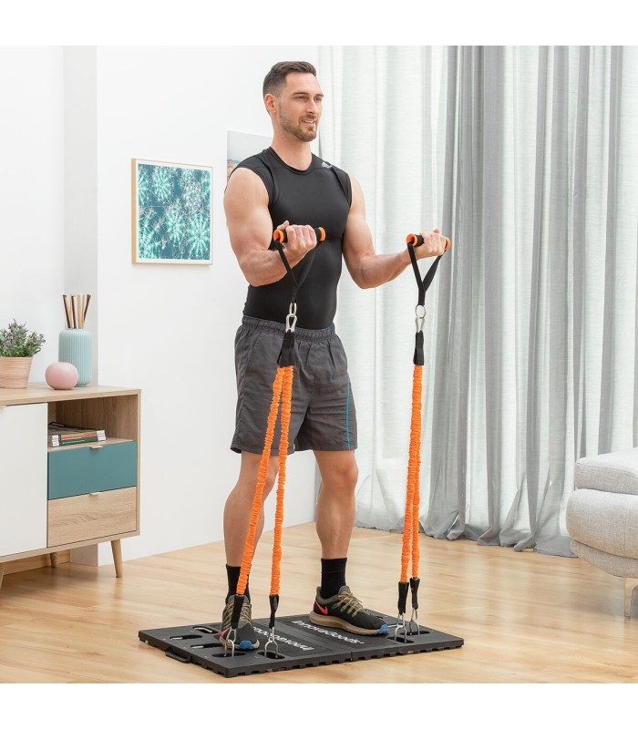 Système d'entrainement complet portatif avec guide d'exercices Gympak Max InnovaGoods