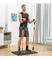 Système d'entrainement complet portatif avec guide d'exercices Gympak Max InnovaGoods